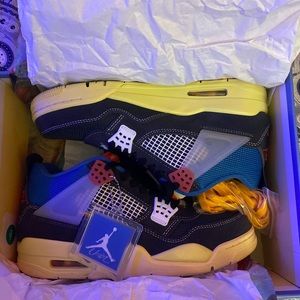 Jordan 4 Union Off Noir